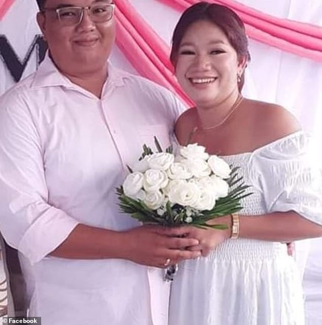 RCJ and his wife Mary Jane, who was found suffocated along with her mother and stepfather at the Lake Hotel in Tagatay City, south of Manila, last week.