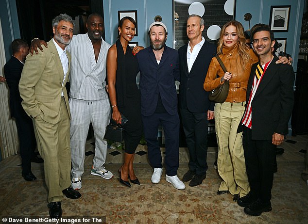 Taika Waititi, Idris Elba, Sabrina Elba, Joel Edgerton, Vladislav Doronin, Rita Ora and Imran Amed