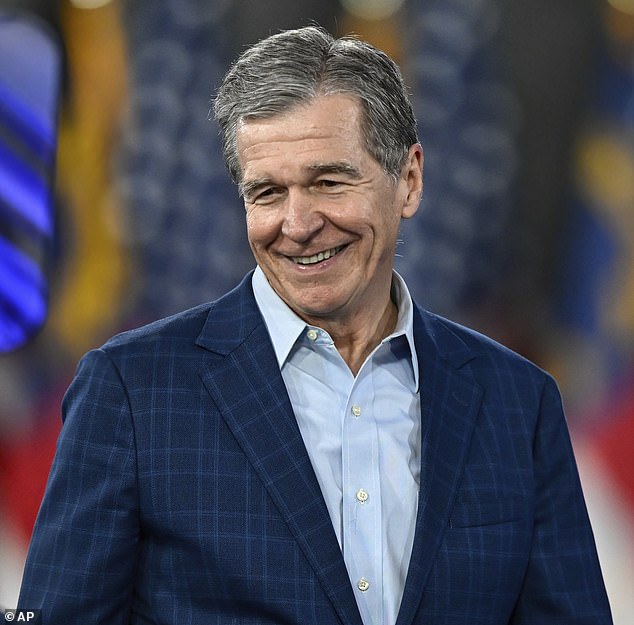 One of the favorites to be Harris' running mate is North Carolina Gov. Roy Cooper, 67.