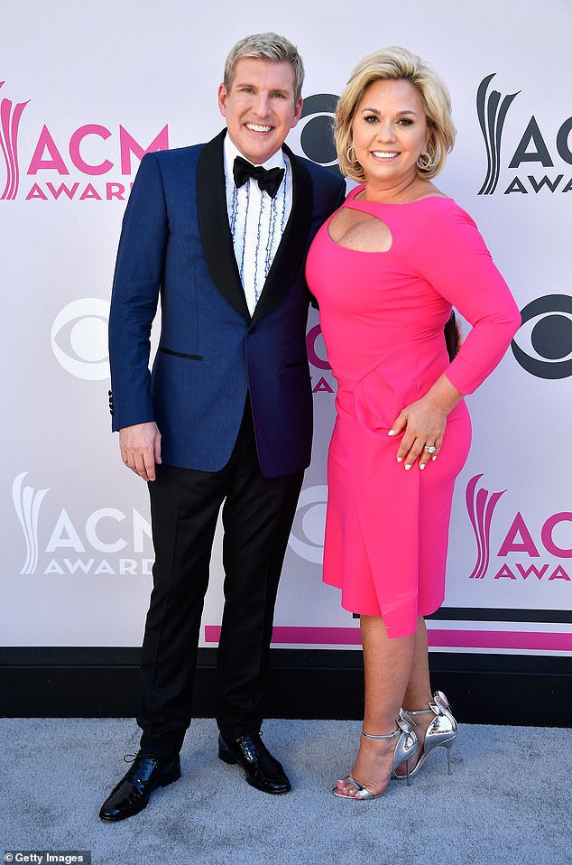 Todd (with his wife Julie at the 2017 Country Music Awards) has criticized Trump in the past and once referred to himself as 