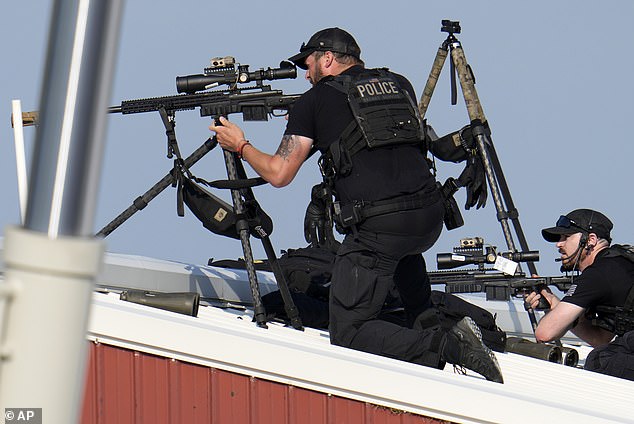 Leavitt pointed to reports that security at Trump's rally on Saturday was left to potentially inexperienced or poorly trained local police sniper teams rather than elite USSS units.