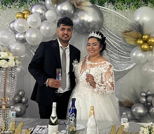 Dasaur, who came to the U.S. from India in 2016, married Cinthya ZaMora on June 29.