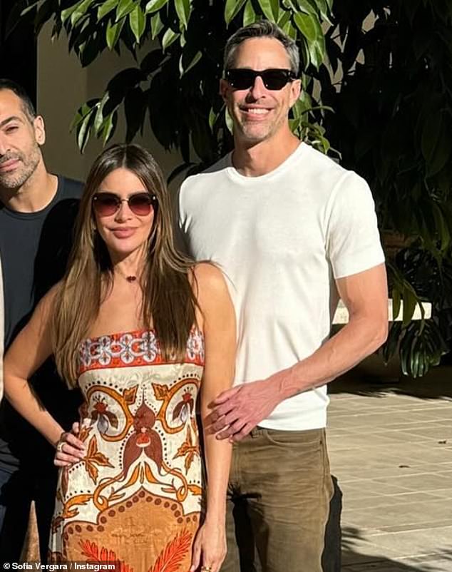 Sofia was spotted in the backyard of her $26 million mansion in the exclusive Beverly Park neighborhood of Los Angeles last month with her boyfriend Saliman.