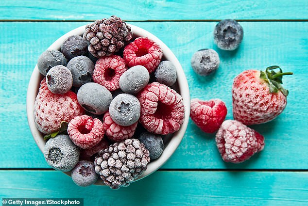 Frozen fruit does not need preservatives to prolong its life.