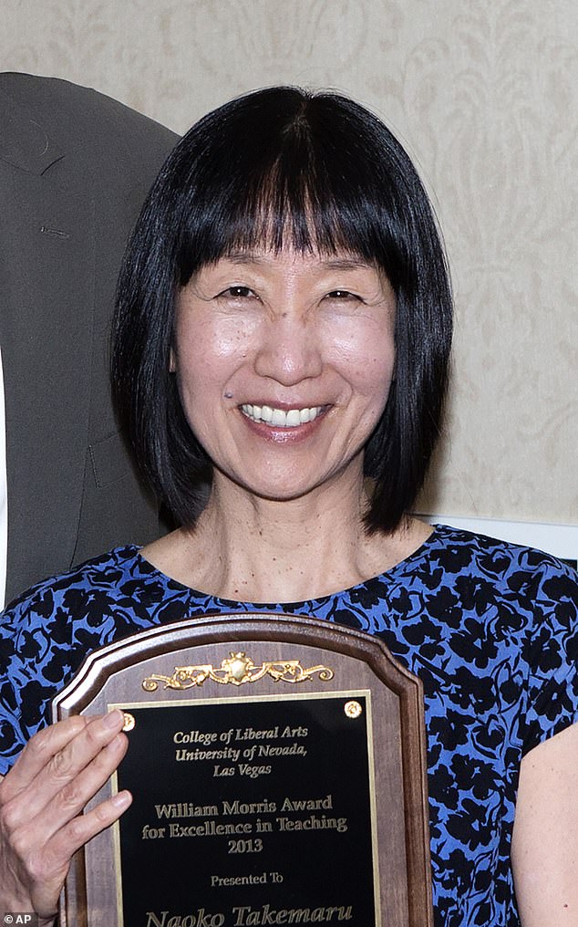 Naoko Takemaru, 69, an associate professor of Japanese studies, was killed in the shooting.