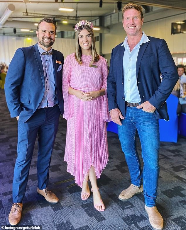 Seven's Brisbane news director Michael Coombes told Burt (far right) last month that his contract would not be renewed. News of his dismissal leaked out before Burt could tell his wife and children.