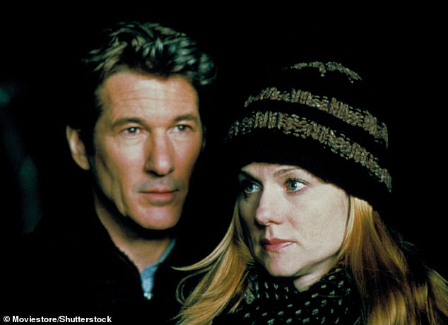 Author John Keel published his 1975 novel 'The Mothman Prophecies', which was adapted into a 2002 film starring Richard Gere and Laura Linney (pictured)