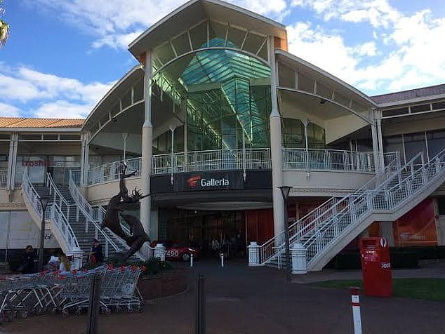 The mall (pictured) was set to undergo a massive $350 million renovation four years ago.