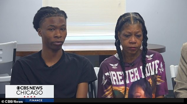 Massey's 17-year-old son described the trauma he experienced in the wake of the shooting