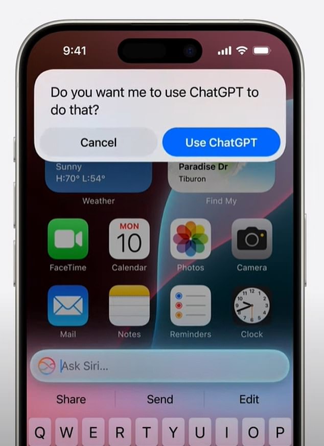 If Apple Intelligence integration leaves you wanting more generative AI features, iOS 18 is for you. This update will also include integration with Chat GPT, OpenAI’s chatbot and virtual assistant.