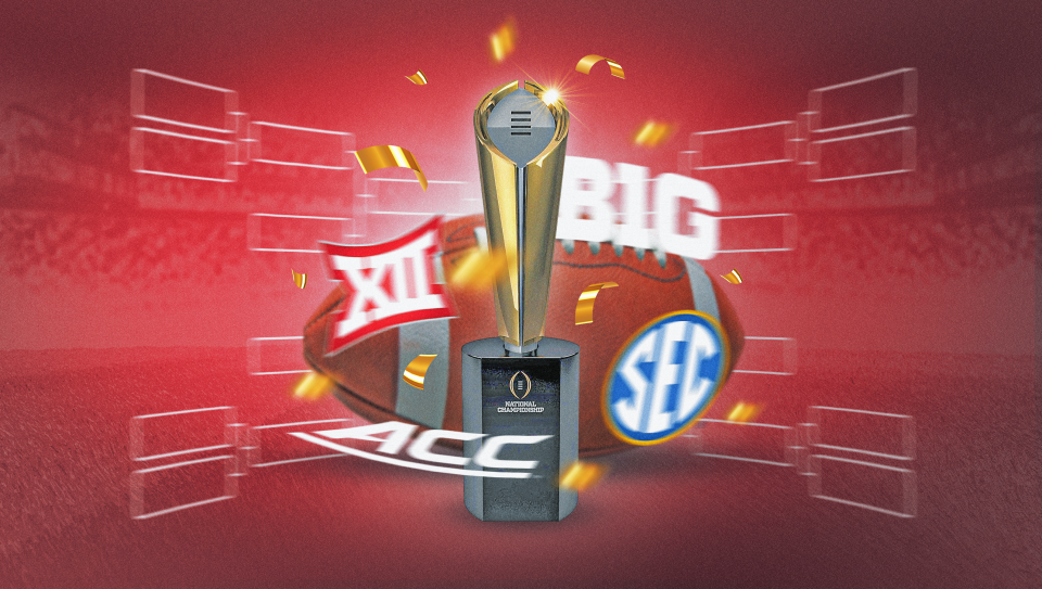 The four winners of the power conference titles will have byes in the new College Football Playoff. (Amy Monks/Yahoo Sports)