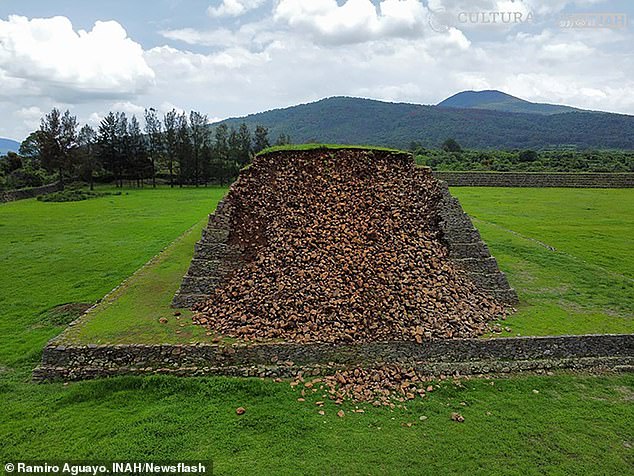 The structures served as a symbol of power and authority for the local tribe and were used for spiritual rituals and ceremonies.