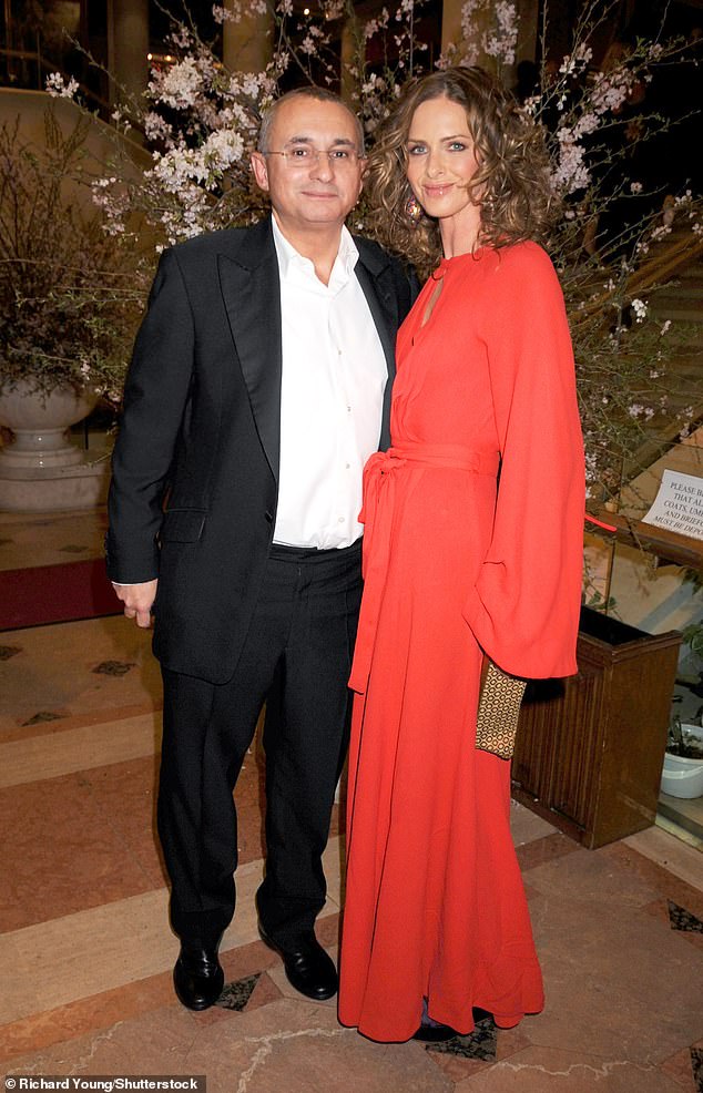 Businessman Johnny, who was married to Trinny from 1999 to 2009, committed suicide in 2014 (both pictured here in 2008)