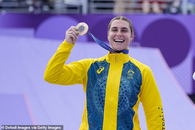 The mother of the BMX freestyler wished her daughter to reach the podium at the Olympic Games