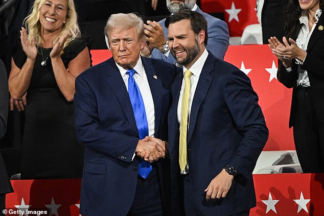 Vance paid tribute to his grandmother in his speech at the Republican convention in Milwaukee as he officially accepted Trump's vice presidential nomination.