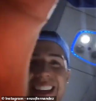 Fernandez previously filmed a video of the Argentine team singing a racist chant about France.