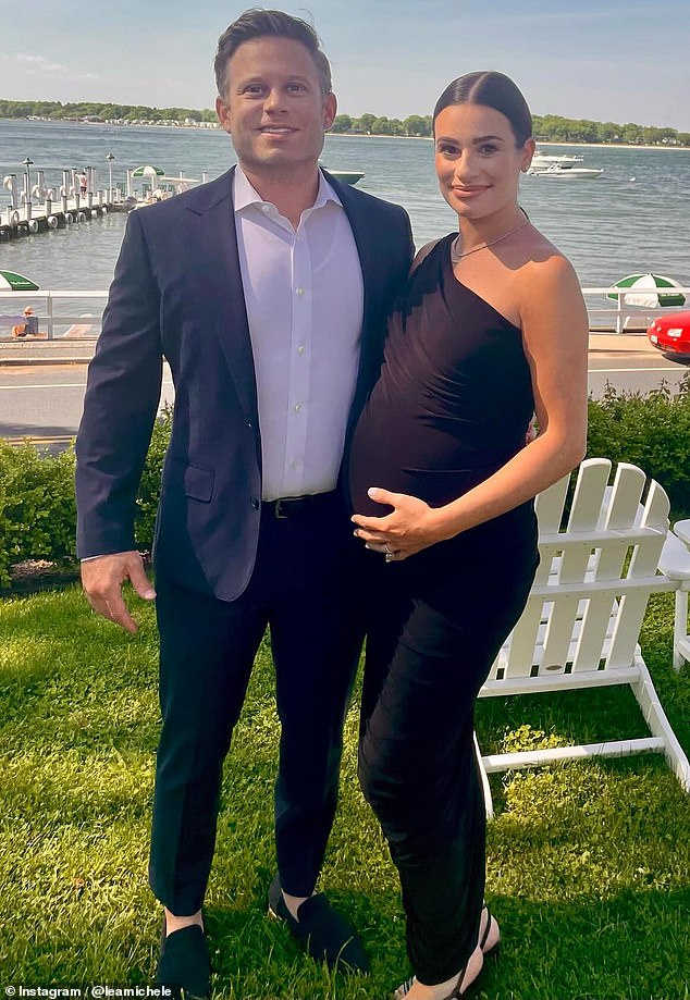 The 37-year-old Glee star and her husband Zandy Reich announced this March that they are expecting their second child, a girl.