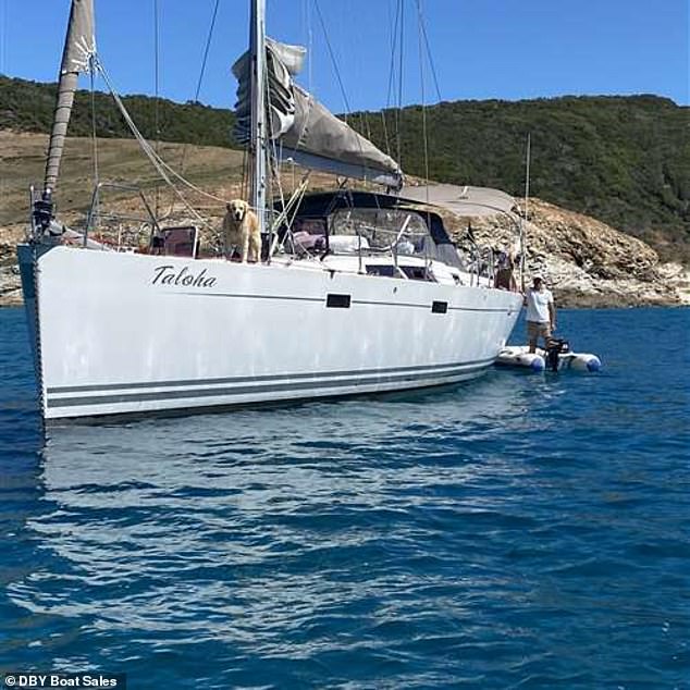 The 47-foot Taloha yacht was sold in 2022 and had previously belonged to a Church Point couple, then became a family boat and also a racing yacht along the East Coast.