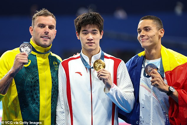 Australian swimming coach Brett Hawke said Zhanle's amazing time 