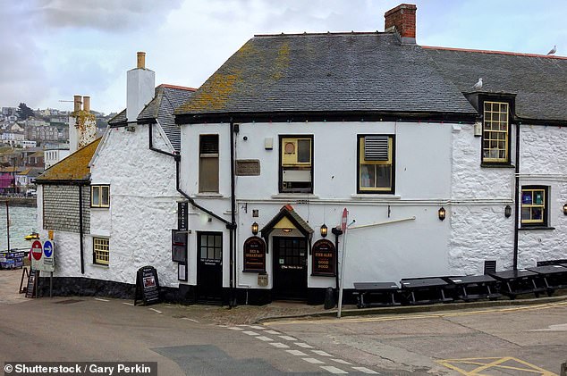 The Sloop Inn, pictured, is one of Cornwall's oldest inns, dating back to 1312. 