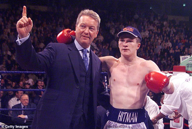 Speaking about the award, Ricky said: 'I accept this award with everyone who has worked with me... There are too many people I could mention and all the fans who have supported me' (pictured in 2001).