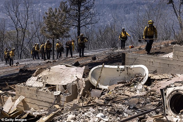 There have been at least 277 structures destroyed and 29 structures damaged in Butte and Tehama counties due to the Park Fire.