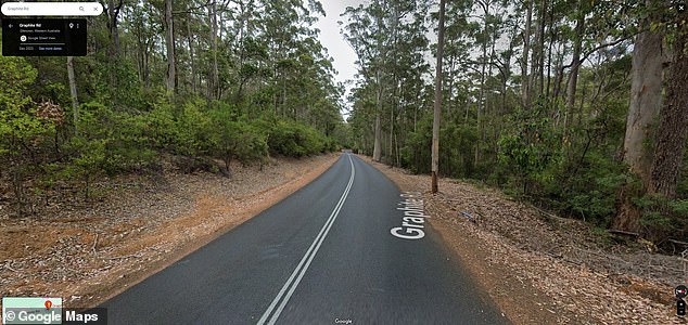 Police are investigating the scene of the accident on Graphite Road and a local resident says the trees have not been kept under control and have become a hazard in extreme weather conditions.