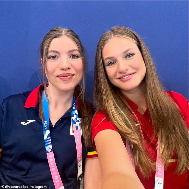 The royal sisters also made sure to capture the occasion by attending the tennis doubles match between Rafa Nadal and Carlos Alcaraz against Argentines Máximo Gónzález and André Molteni on Saturday.