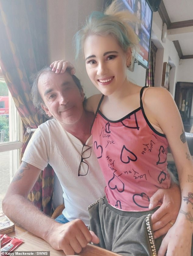 Kayy, a musical theatre performer from Epsom, Surrey, said the pair clicked instantly when they met in a pub in 2019.