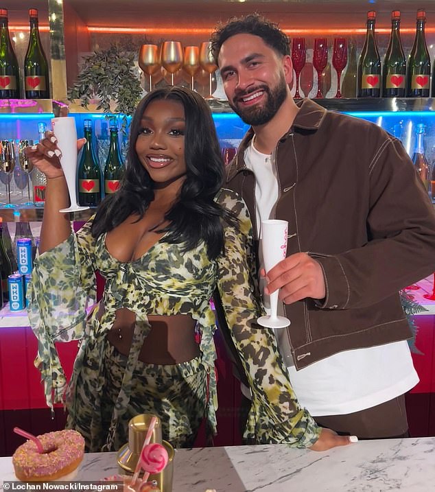 The pair appeared in good spirits on Love Island spin-off show Aftersun as they joined presenter Maya Jama in the London studios.