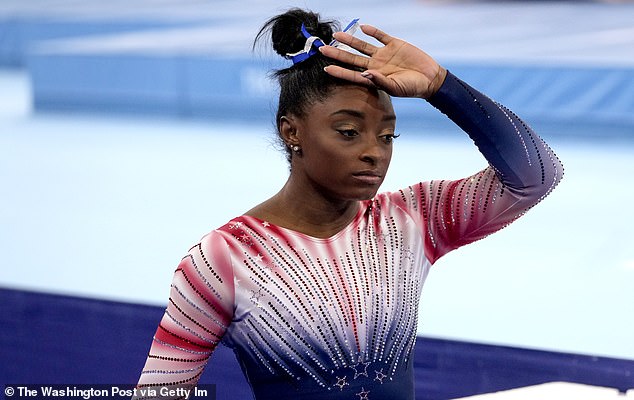 During the rescheduled Tokyo Games, Biles withdrew after suffering 'twisties'