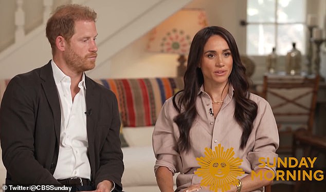 During the interview in which she spoke about cyber abuse, Meghan said she was 