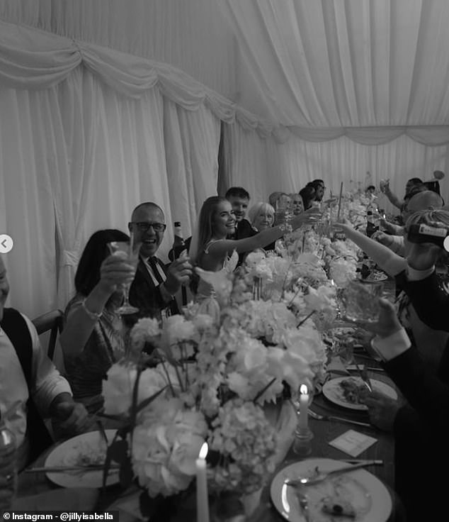 The couple celebrated their nuptials with just 30 of their closest friends and family, preferring a small, intimate party to a star-studded event.