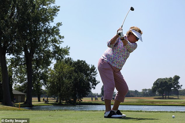 'Big Mama' currently throws the ball between 205 and 210 yards, but hopes to hit it 220 again.