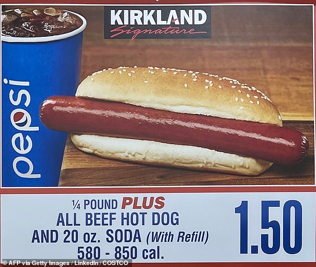 Costco's $1.50 hot dog and soda is a big hit with members