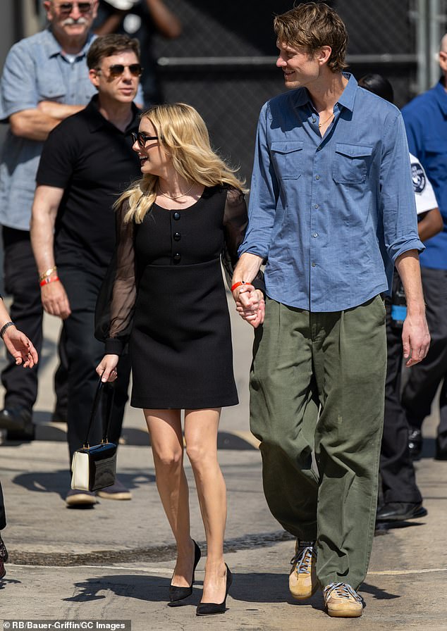 August marks the second anniversary of the relationship between the Space Cadet producer and star and the 33-year-old actor (right, pictured July 9), whose film Jaunt premiered at the Los Angeles Greek Film Festival on June 8 following his guest-starring performance on the April 29 episode of CBS's NCIS.