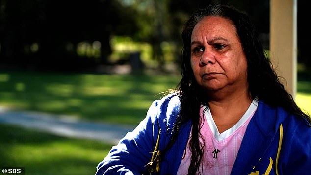 Local elderly Theresa Tyson (pictured), who is the cleaner's aunt, was concerned for the boy's welfare and reported the incident to the Queensland Police Service.