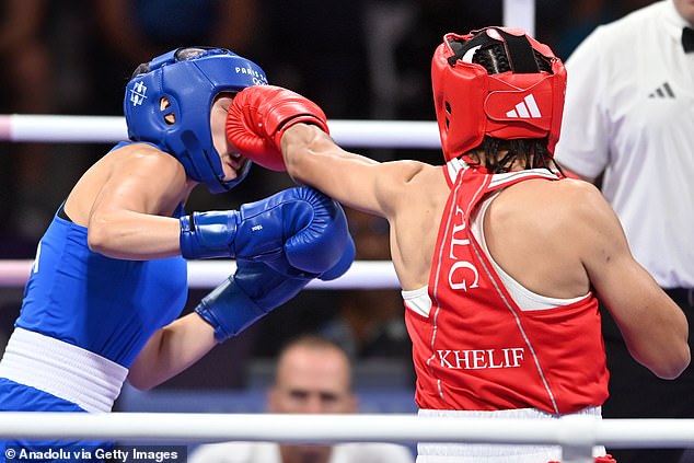 Italy's Angela Carini lasted just 46 seconds in her Olympic bout against Algeria's Imane Khelif, who had previously been banned from women's boxing for having male chromosomes.