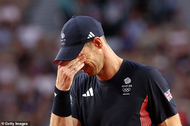 Murray's withdrawal meant the clash was his final tennis match before retirement.