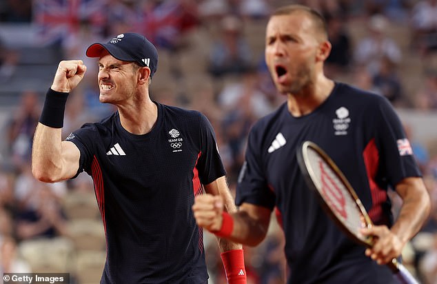 Murray and his partner Dan Evans put up a good fight during the Games, but it wasn't to be.