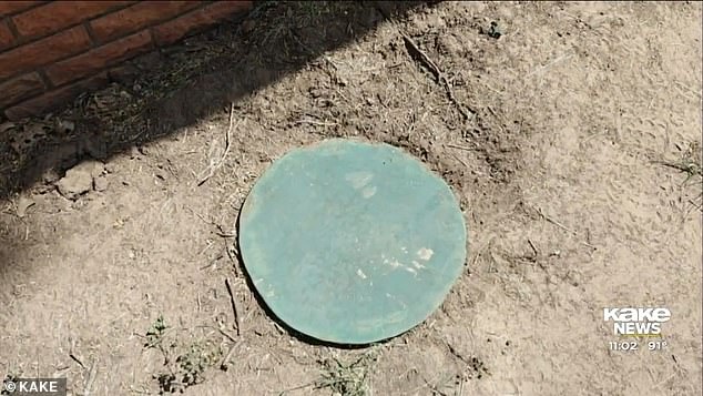 His mother said he was playing outside when he stepped on the hole cover, which had moved a little bit from the hole.