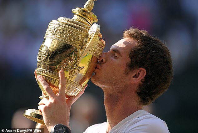 Murray won three Grand Slam singles titles during his career, including Wimbledon twice.