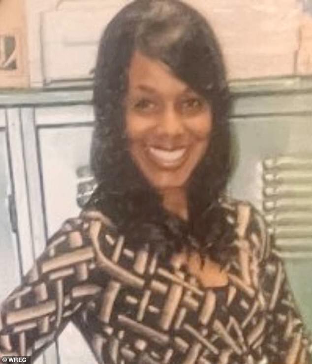 Former teacher Lachell Boyd, 51 (pictured), was driving home when she died in the collision.