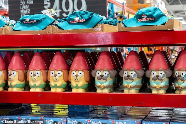 The gnomes will be available in most Bunnings stores across Australia from 3 August.