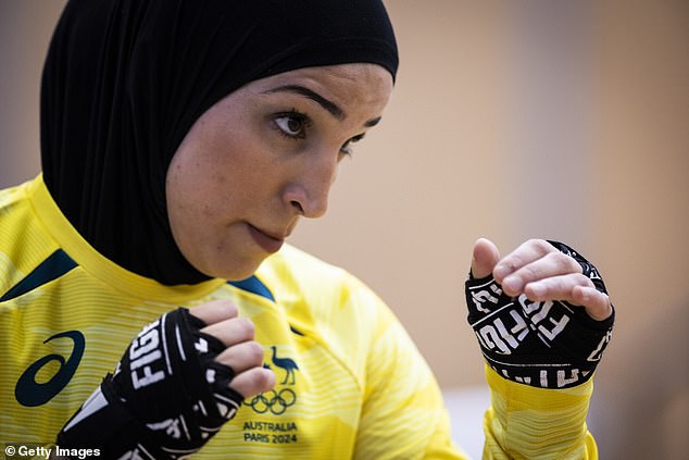 Rahimi is a professional makeup artist and started boxing as a way to stay fit.