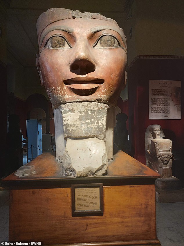 Archaeologists have excavated the tomb of Senmut, the architect and overseer of royal works (and supposedly lover) of the famous Queen Hatschepsut (statue pictured). Beneath Senmut's tomb, they found a separate burial chamber for his mother Hat-Nufer and other unidentified relatives, including the Screaming Woman.