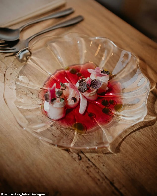 Pictured: Toyosu fish, accompanied by watermelon radish and light plum broth – a simple dish that offers a symphony of flavours when using the right ingredients.