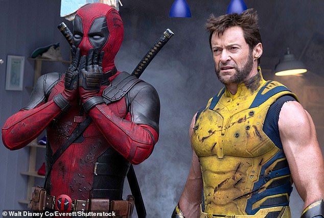 The blockbuster new film brings together two heavyweights of the superhero genre: Ryan, who plays Deadpool, and Hugh Jackman, who plays Wolverine.