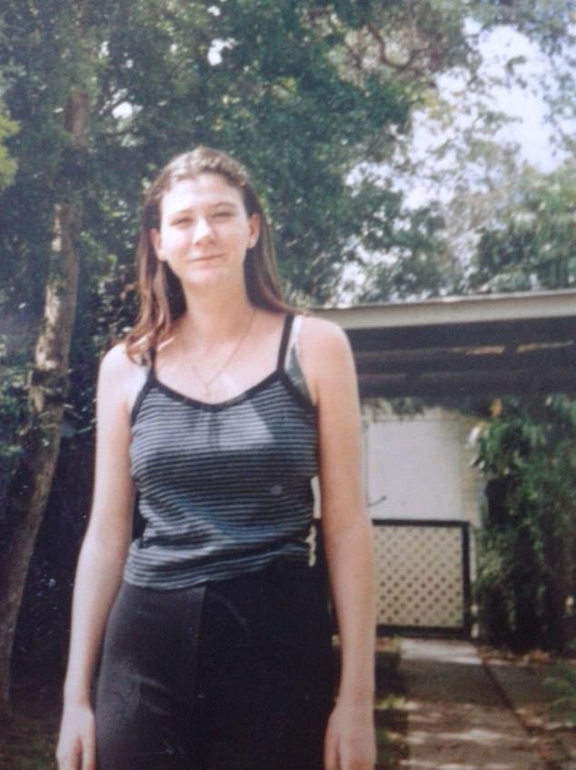 Amber Haigh is seen in 2002, the year she disappeared.