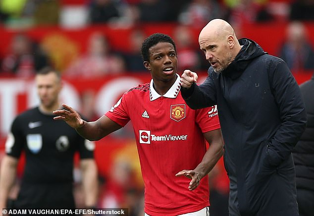 The loss of his first signing as Manchester United manager left Erik ten Hag painfully short in defence